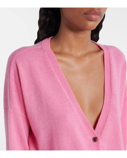 Cardigan Abby De Cachemir Lisa Yang de color Pink
