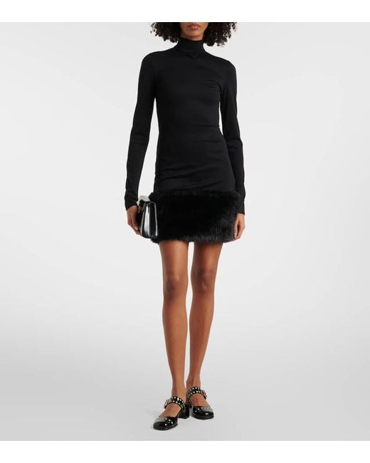 Escarpins Mary Jane 35 En Cuir Verni Prada en coloris Black