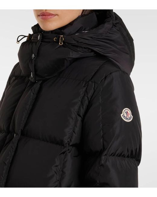 Moncler Black Daunenmantel