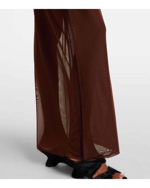 Robe Longue En Tulle A Sequins Jean Paul Gaultier en coloris Purple