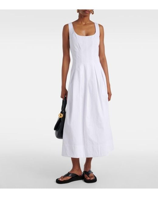 Proenza Schouler White Label Shelby Cotton Midi Dress