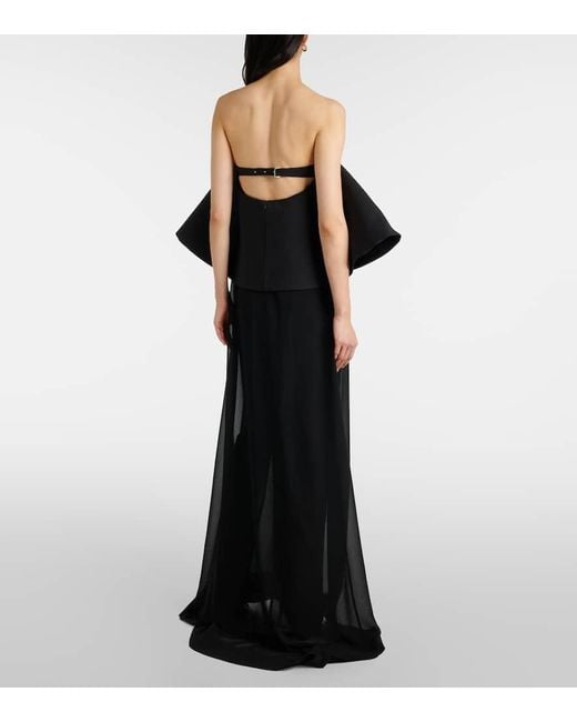 Jacquemus Black Maxi Dress 'The Vela