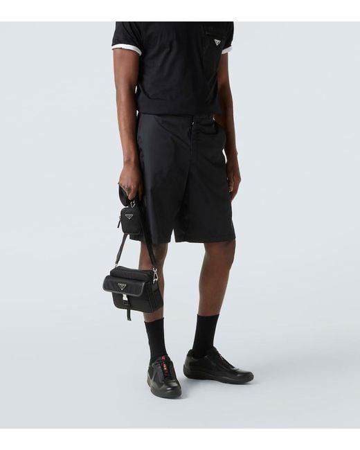 Borsa A Spalla di Prada in Black da Uomo
