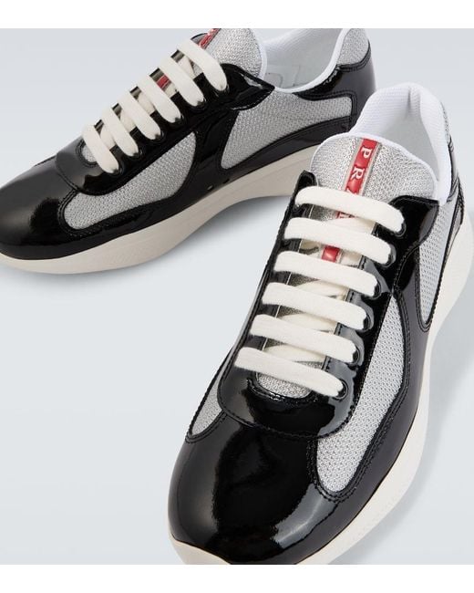 Prada White America's Cup Sneakers for men