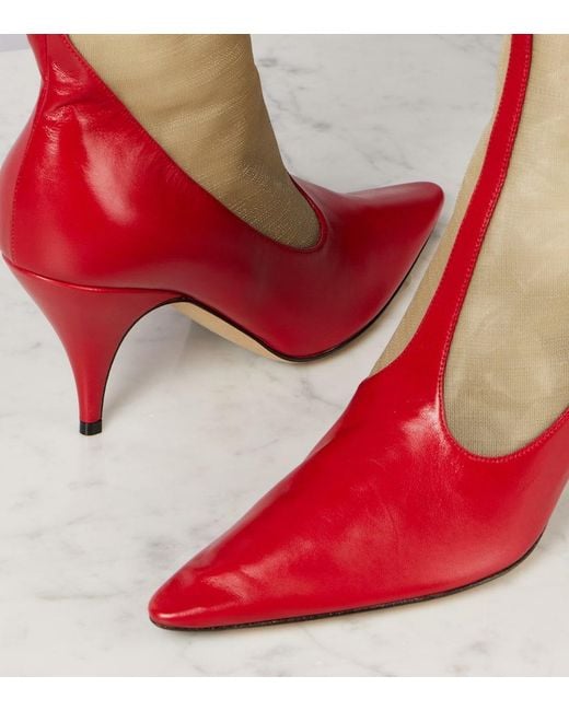 Stivali di The Row in Red