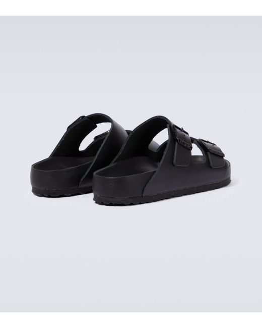 Birkenstock Black Arizona Leather Sandals for men