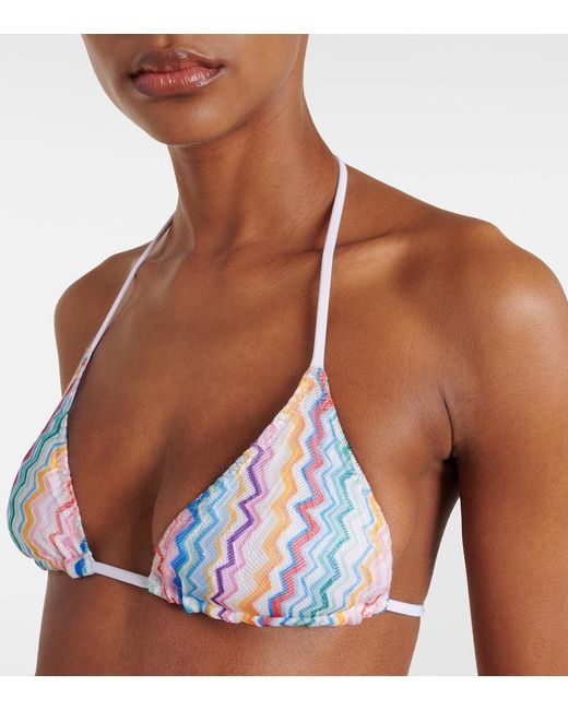 Bikini Zigzag Missoni en coloris White