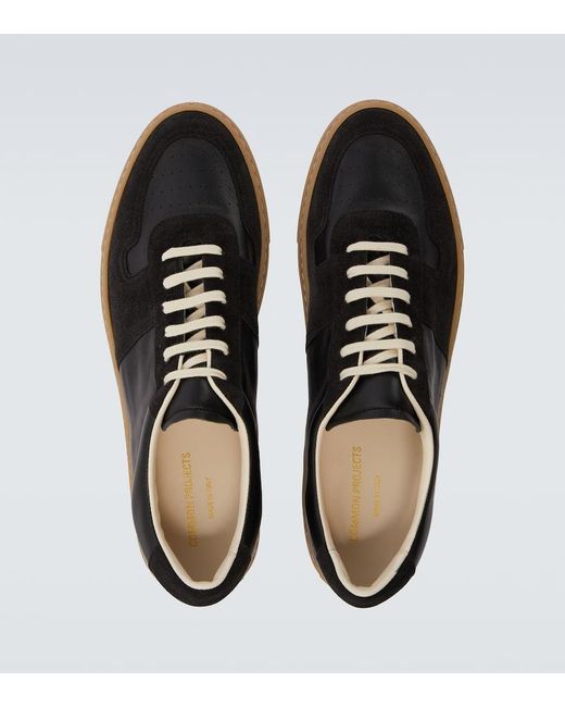 Baskets Achilles En Cuir Et Daim Common Projects pour homme en coloris Black