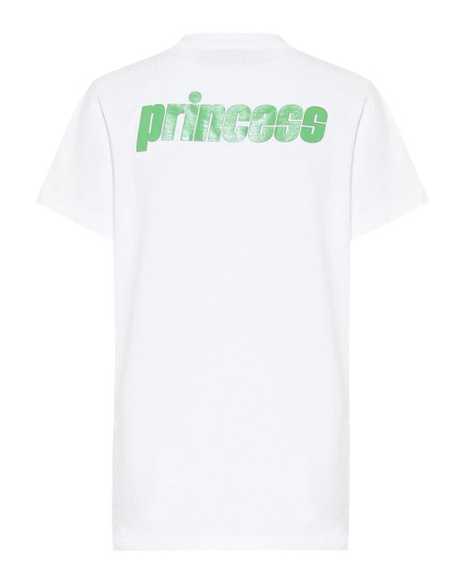 Off-White c/o Virgil Abloh Cotton T-shirt in White - Lyst