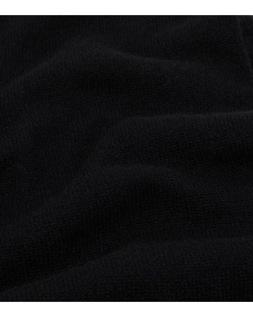 Nour Hammour Black Niale Cashmere Hood