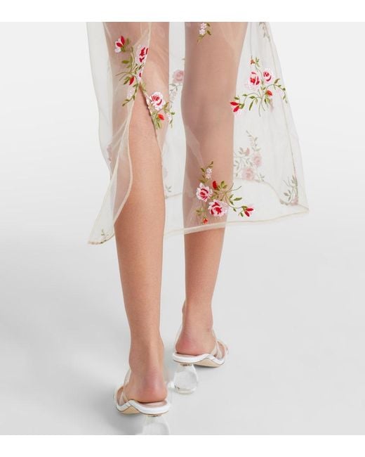 Abito Midi di Simone Rocha in White