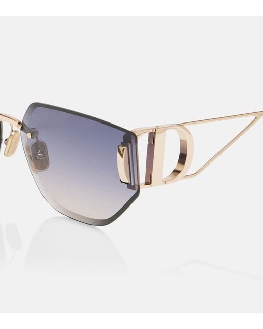 Occhiali Da Sole Cat-Eye 30Montaigne B3U di Dior in Blue