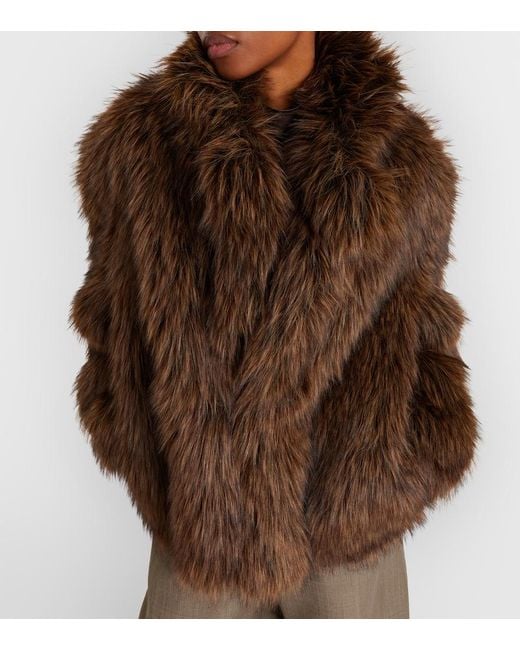 Magda Butrym Brown Cropped Jacket