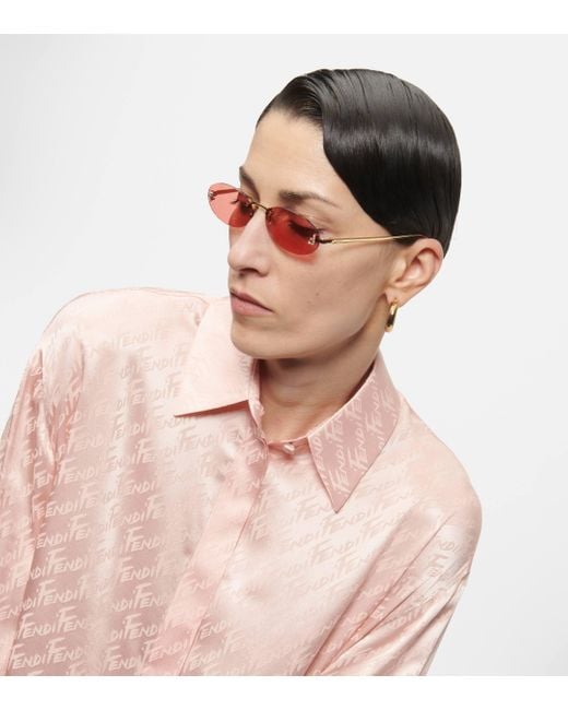 Fendi Pink First Sunglasses