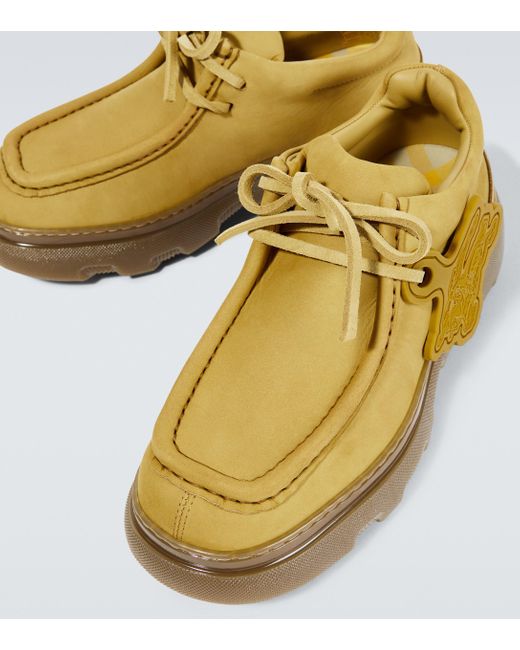 Mens yellow hotsell boat shoes