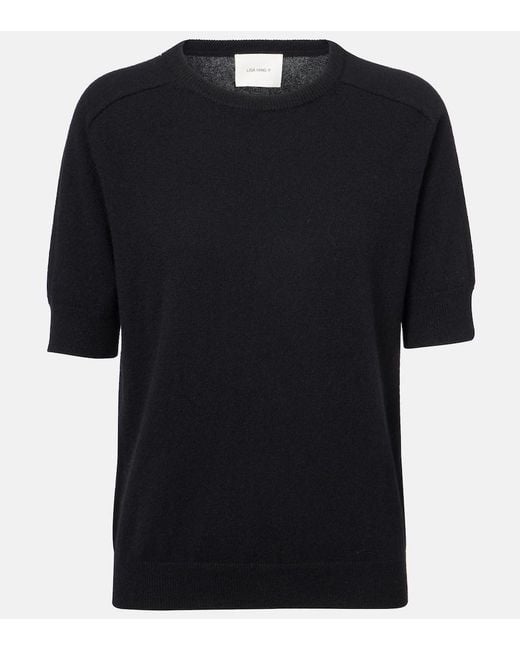 Lisa Yang Black Kenza Cashmere T-Shirt
