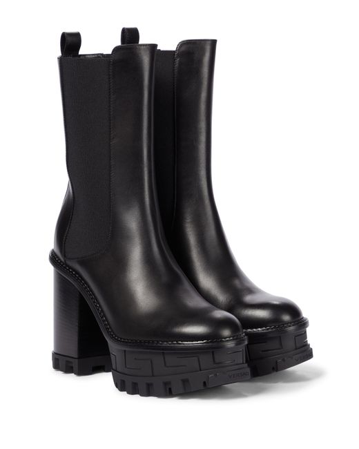 greca rhegis boots versace
