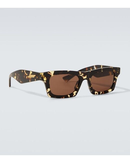 Bottega Veneta Brown Classic Square Sunglasses for men