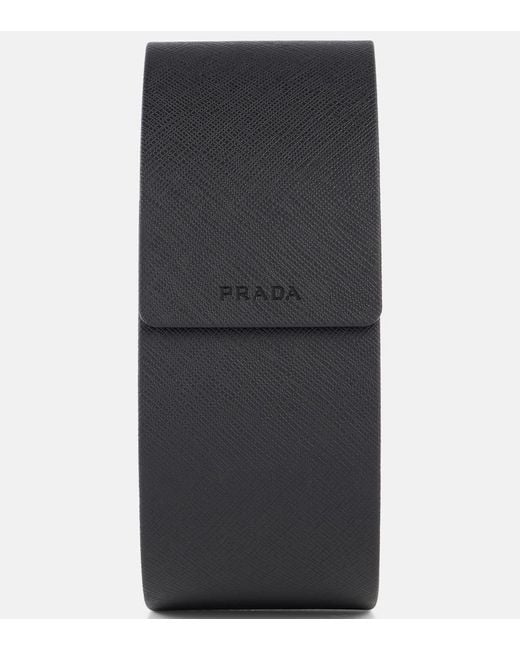 Prada Gray Rectangular Sunglasses