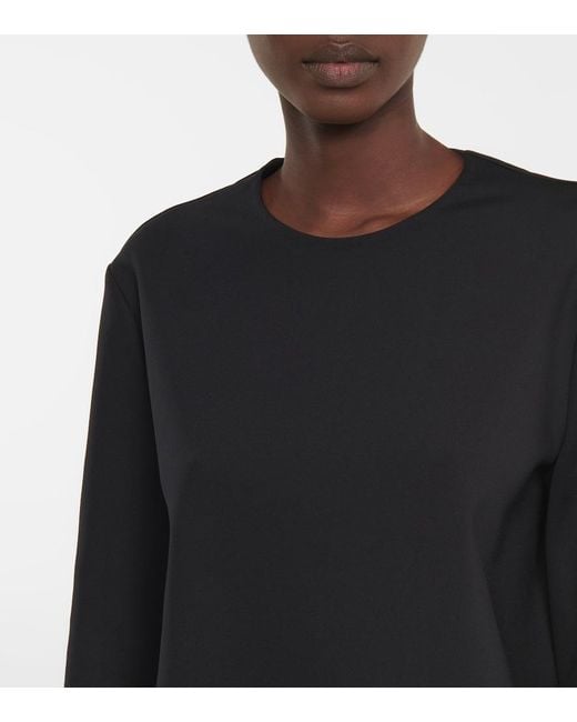 The Row Black Azalea Top