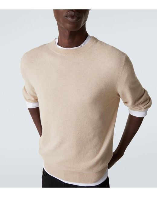 Jersey De Cachemir arch4 de hombre de color Natural