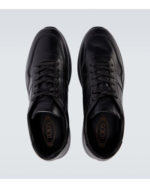 Tod's Sneakers Aus Leder in Black für Herren