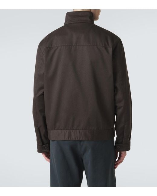 The Row Black Ozello Jacket for men