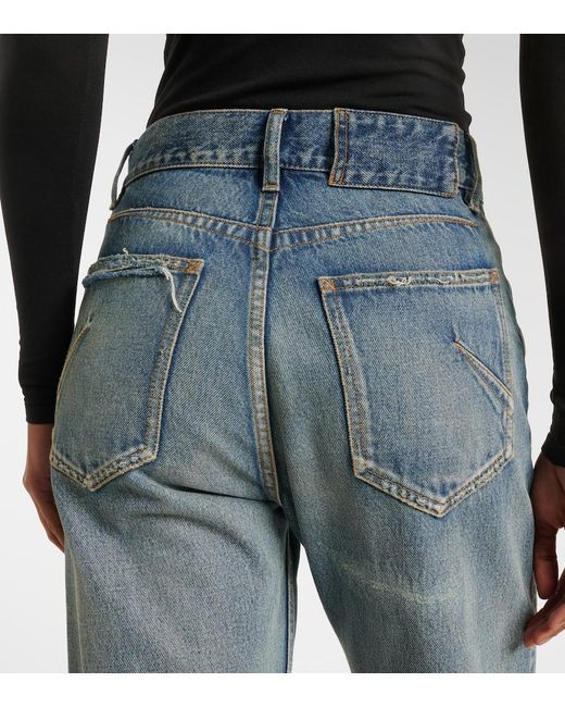 Alaïa Blue Straight Jeans