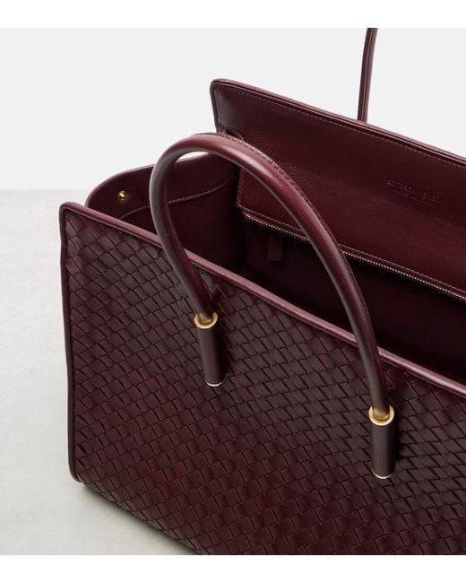 Bottega Veneta Brown Barbara Medium Leather Tote Bag