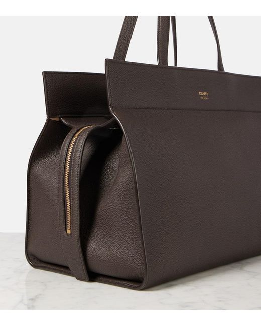 Borsa Crosby di Khaite in Brown