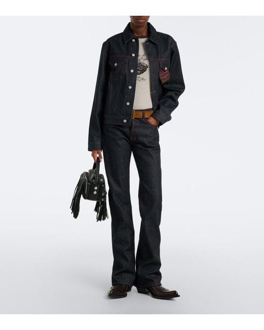 Acne Black Re-Edition Denim Jacket