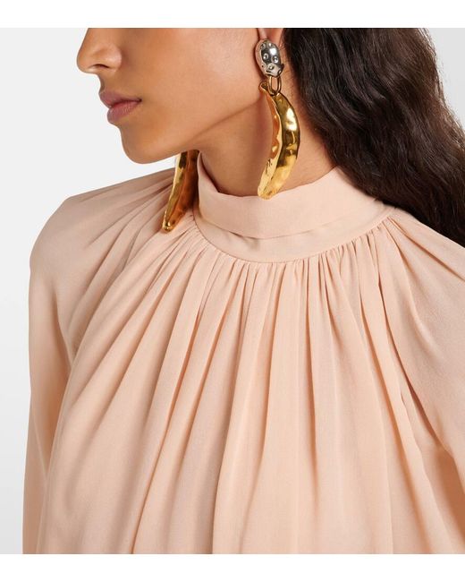 Chloé Metallic Ohrringe Bananas