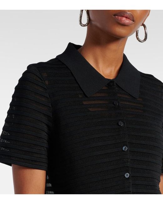 Top Larken Raye Jonathan Simkhai en coloris Black