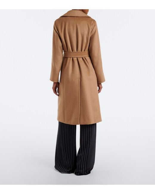 Max Mara Natural Manuela Icon Camel Hair Coat