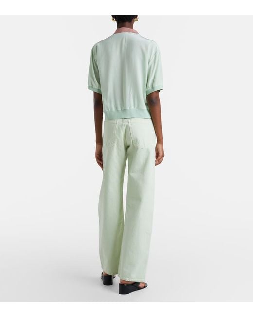 Agolde Green Arc 32 Wide-Leg Jeans