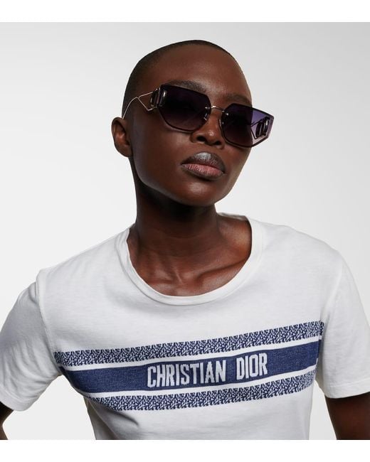 Occhiali Da Sole Cat-Eye 30Montaigne B3U di Dior in Blue