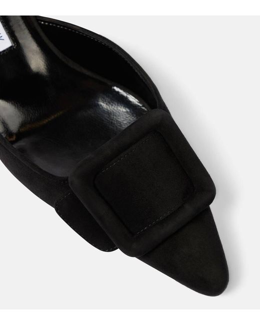 Mules Maysale 50 di Manolo Blahnik in Black