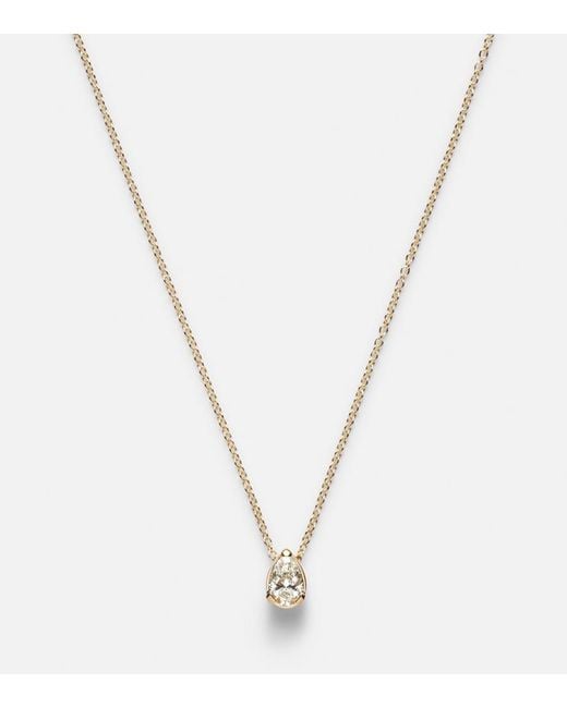 Sophie Bille Brahe White Sky Simple 18Kt Necklace With Diamond