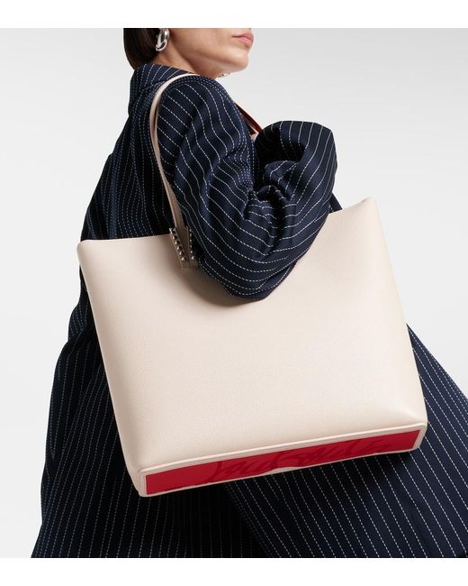 Christian Louboutin Natural Cabata N/S Shopping Bag