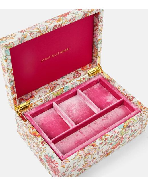 Sophie Bille Brahe Pink Tresor Grande Sonya Jewelry Box