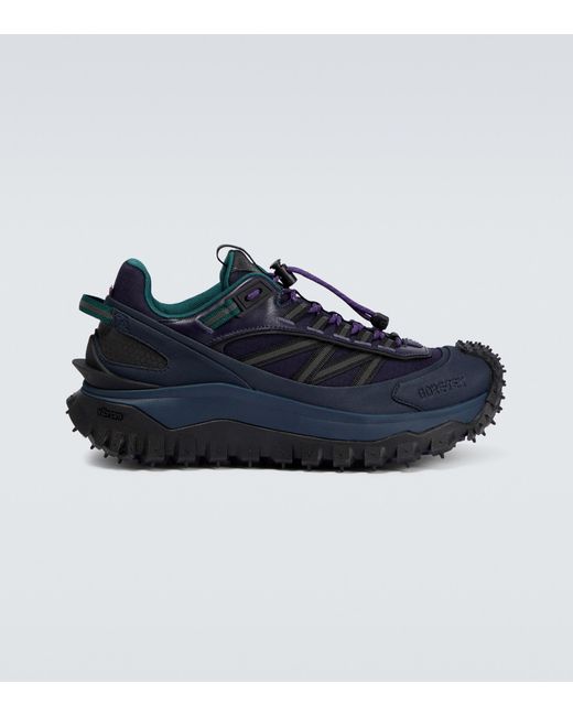 3 MONCLER GRENOBLE Rubber Trailgrip Gtx Sneakers in Nero (Blue) for Men |  Lyst