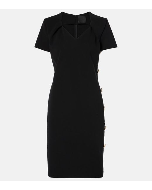 Givenchy Black Embellished Minidress