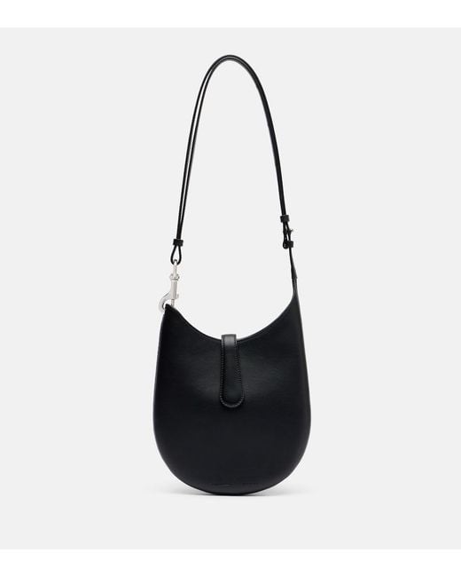 Phoebe Philo Black Crossbody Bag Bean Mini Aus Leder