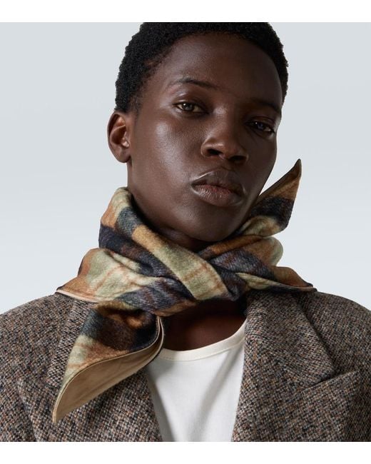 Sciarpa di Dries Van Noten in White da Uomo