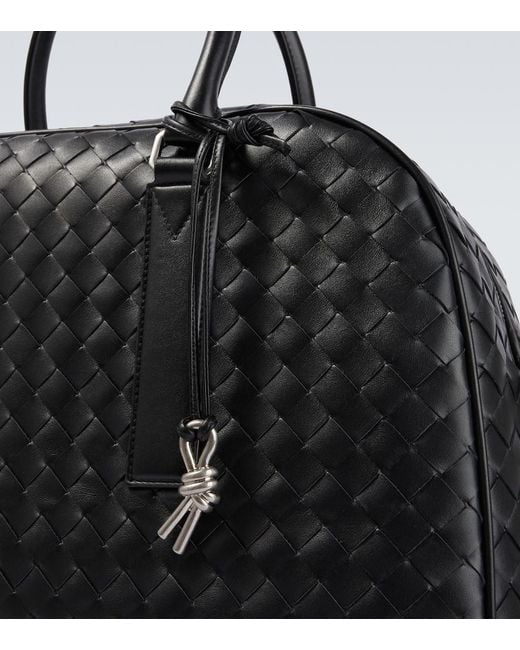 Bottega Veneta Weekender Getaway Aus Leder in Black für Herren