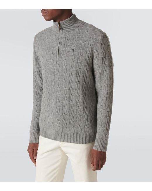 Polo Ralph Lauren Gray Sweaters for men