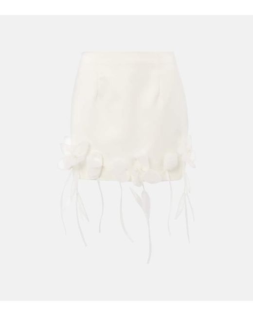 ROTATE BIRGER CHRISTENSEN White Bridal Minirock