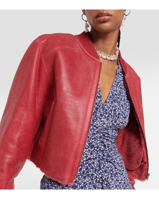 Isabel marant top red jacket