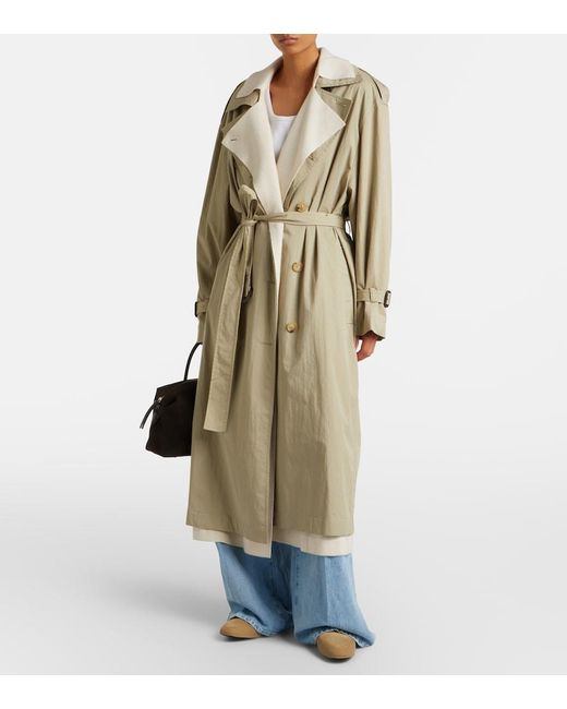 Le Monde Beryl Brown Apres Ski Shearling-Lined Suede Ballet Flats