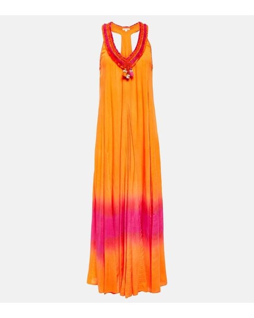 Poupette Pink Nava Maxi Dress